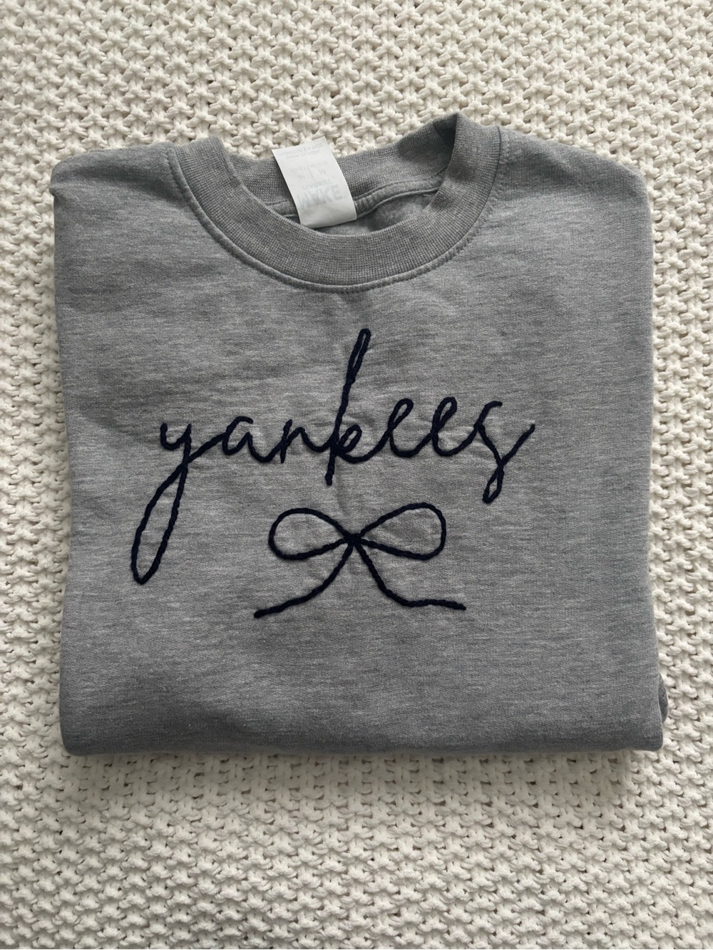Embroidered Yankee Sweatshirt